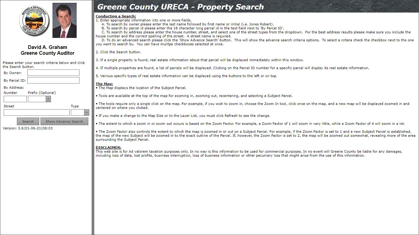 Greene County Property Search